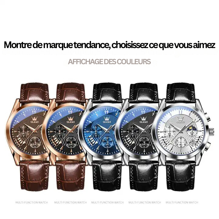 Personnalisez Des Montres De Luxe Pour Hommes Avec Étiquette Privée