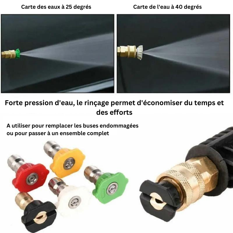 Canon à mousse Accessoire à double connecteur