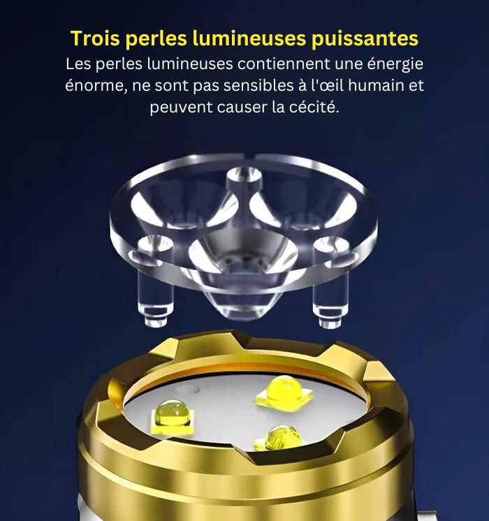 Lampe de Poche Monstre à Trois Yeux