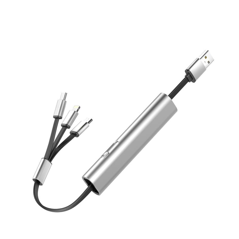 Câble De Charge Rapide 3 EN 1 Rétractable