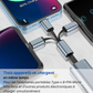 Câble De Charge Rapide 3 EN 1 Rétractable