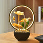 Fontaine d’Intérieur Kini Cascade Relaxante avec Lumière LED