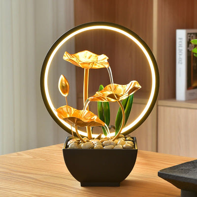 Fontaine d’Intérieur Kini Cascade Relaxante avec Lumière LED