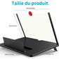 Loupe d'écran de téléphone